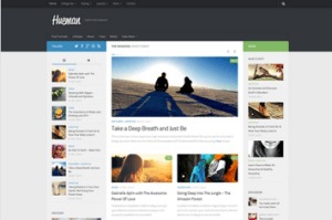 Los mejores themes gratuitos de WordPress: Hueman