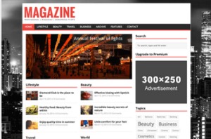 Los mejores themes gratuitos de WordPress: MH Magazine Lite