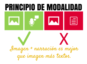 11 principios de aprendizaje multimedia: modalidad
