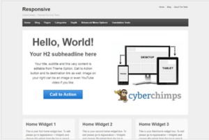 Los mejores themes gratuitos de WordPress: Responsive