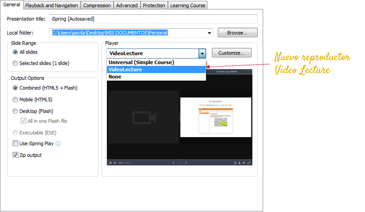 videolecture ispring 8.3